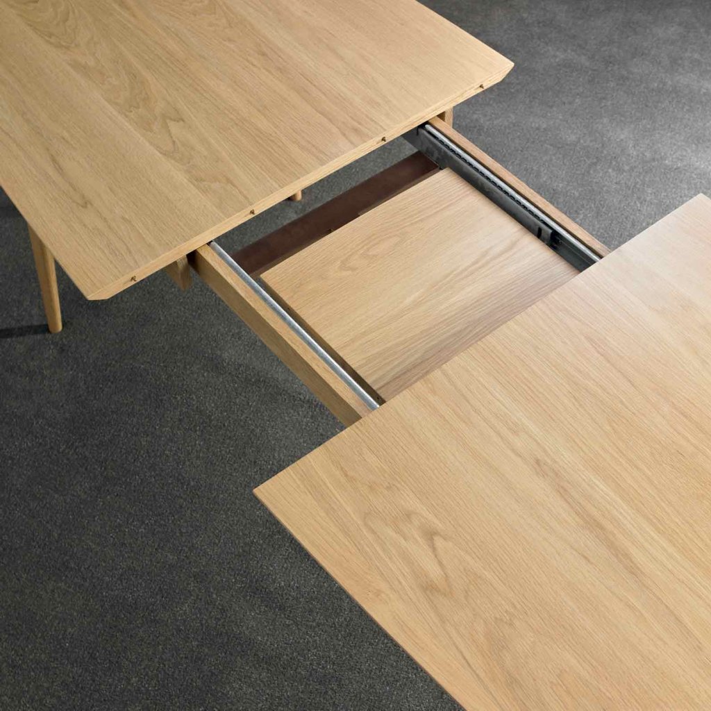  oak extending dining table £ 689 this extending dining table is