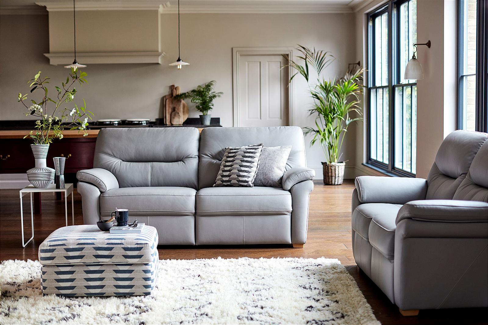 G Plan Upholstery Seattle Leather Sofa Range | Vale Furnishers