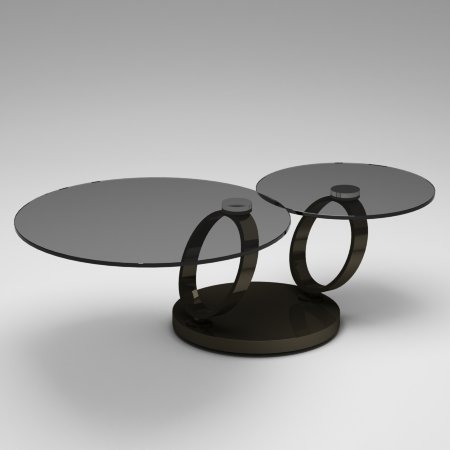 Vale Furnishers Hoop Coffee Table Black Vale Furnishers Hoop Lamp Table Black